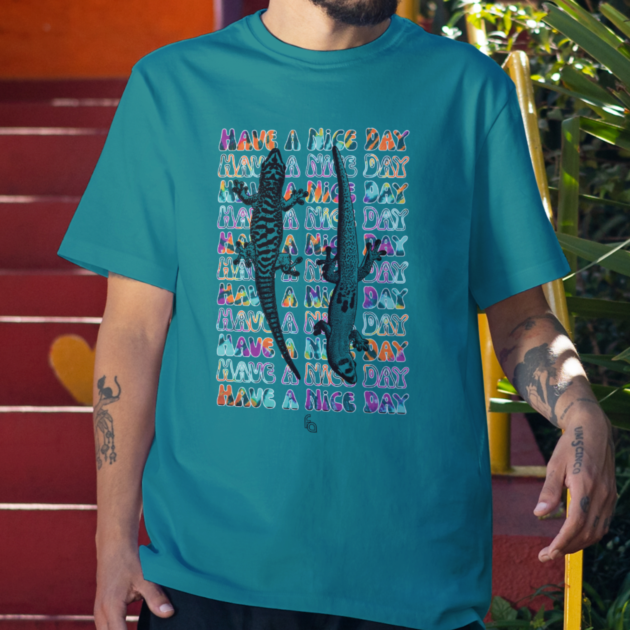 Have a Nice Day Phelsuma | Day Gecko Tee