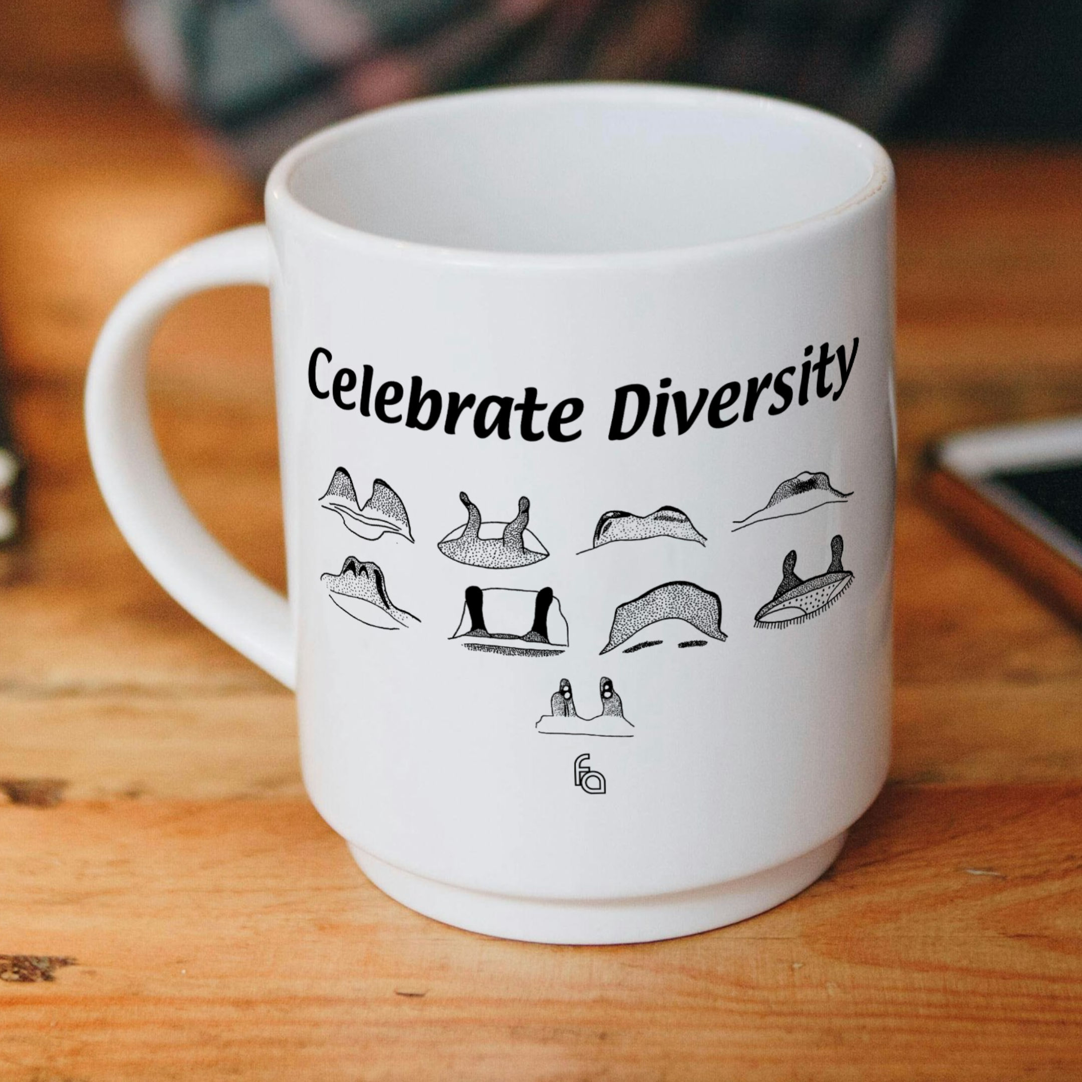 Celebrate Diversity Spermatheca Mug