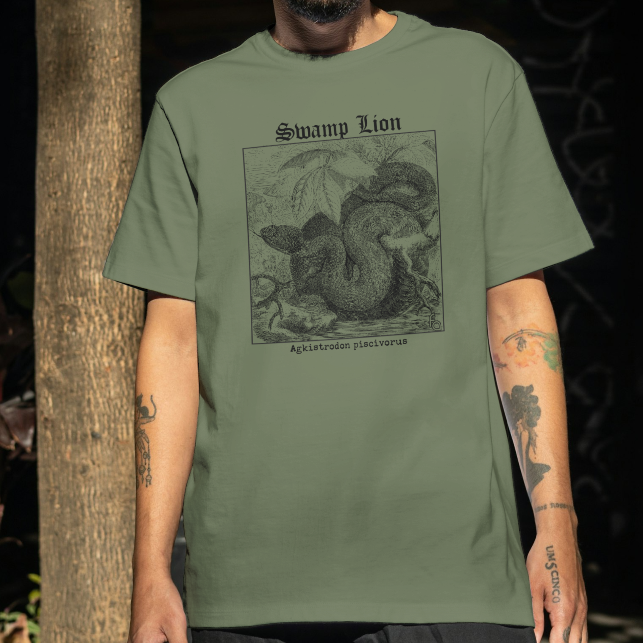 Swamp Lion | Cottonmouth Tee