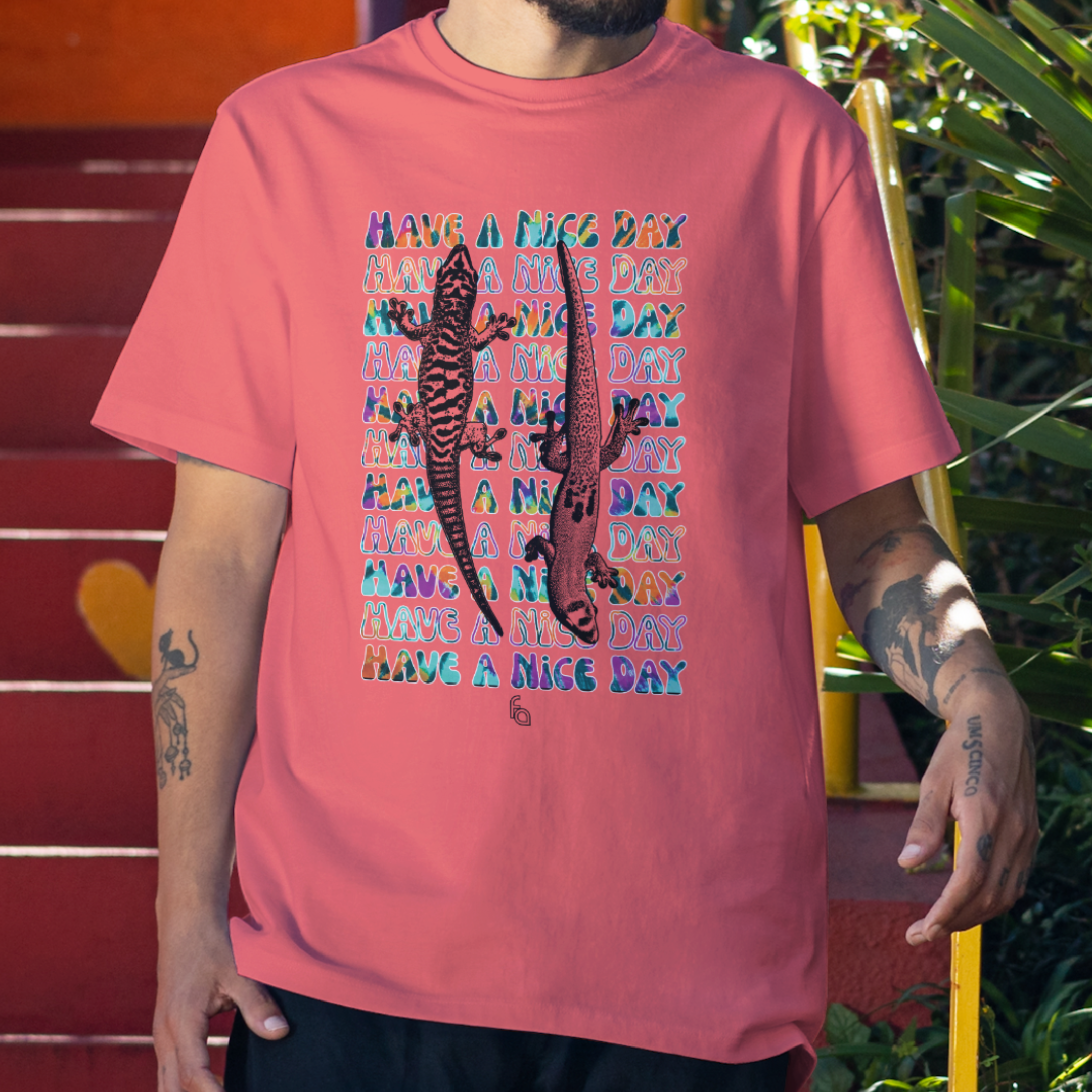 Have a Nice Day Phelsuma | Day Gecko Tee