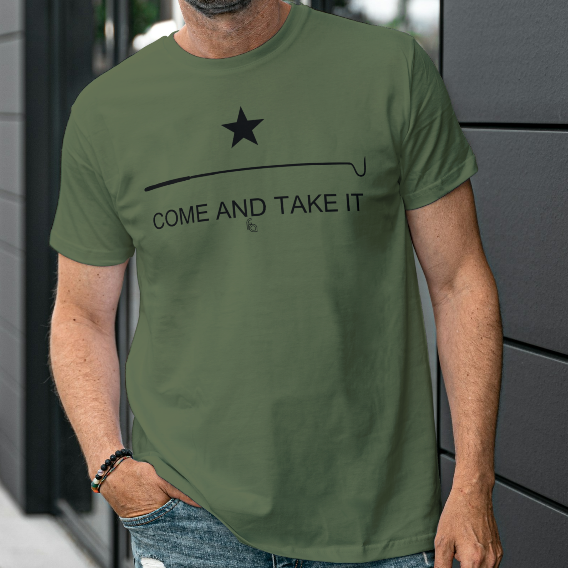 Come and Take It Snake Hook Tee