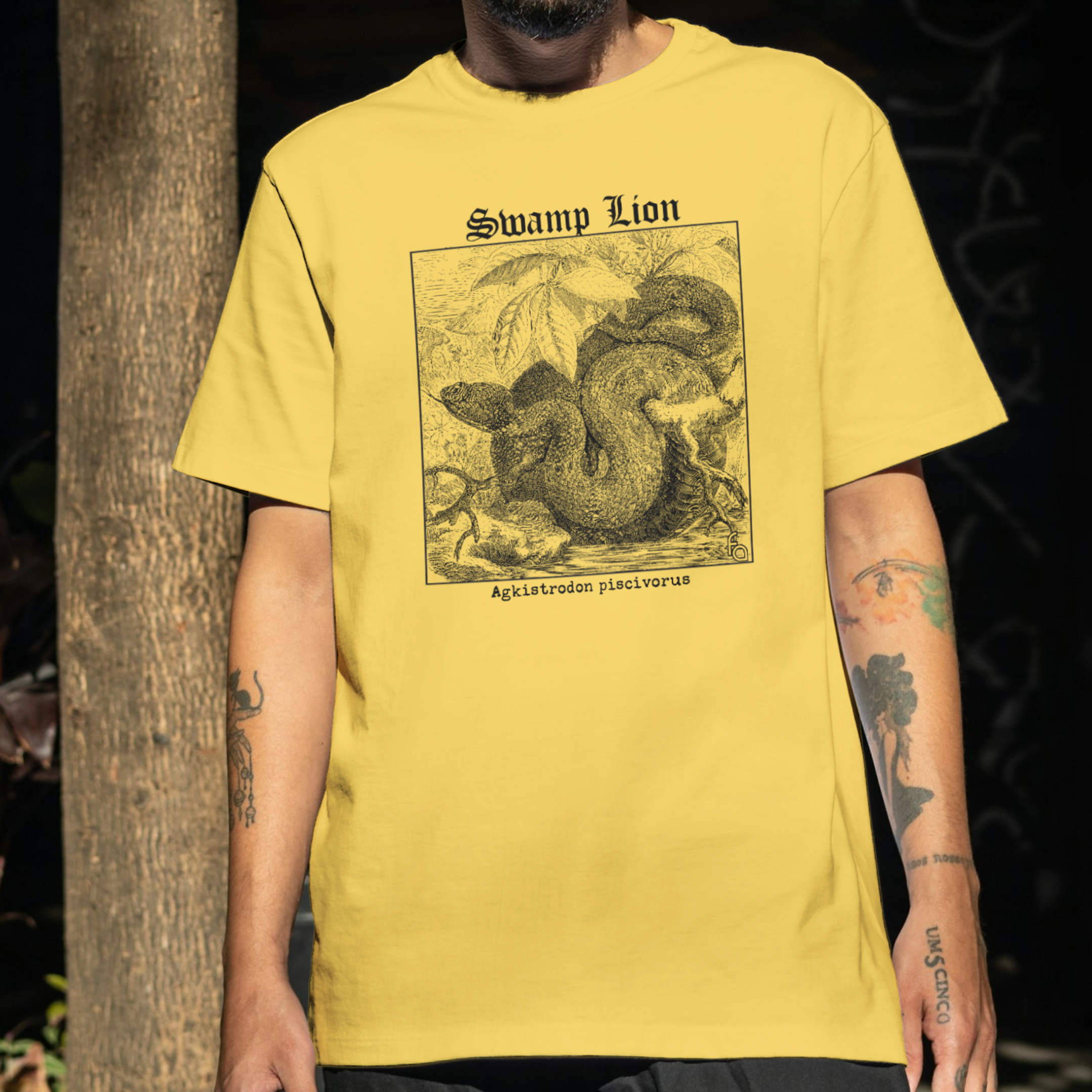 Swamp Lion | Cottonmouth Tee