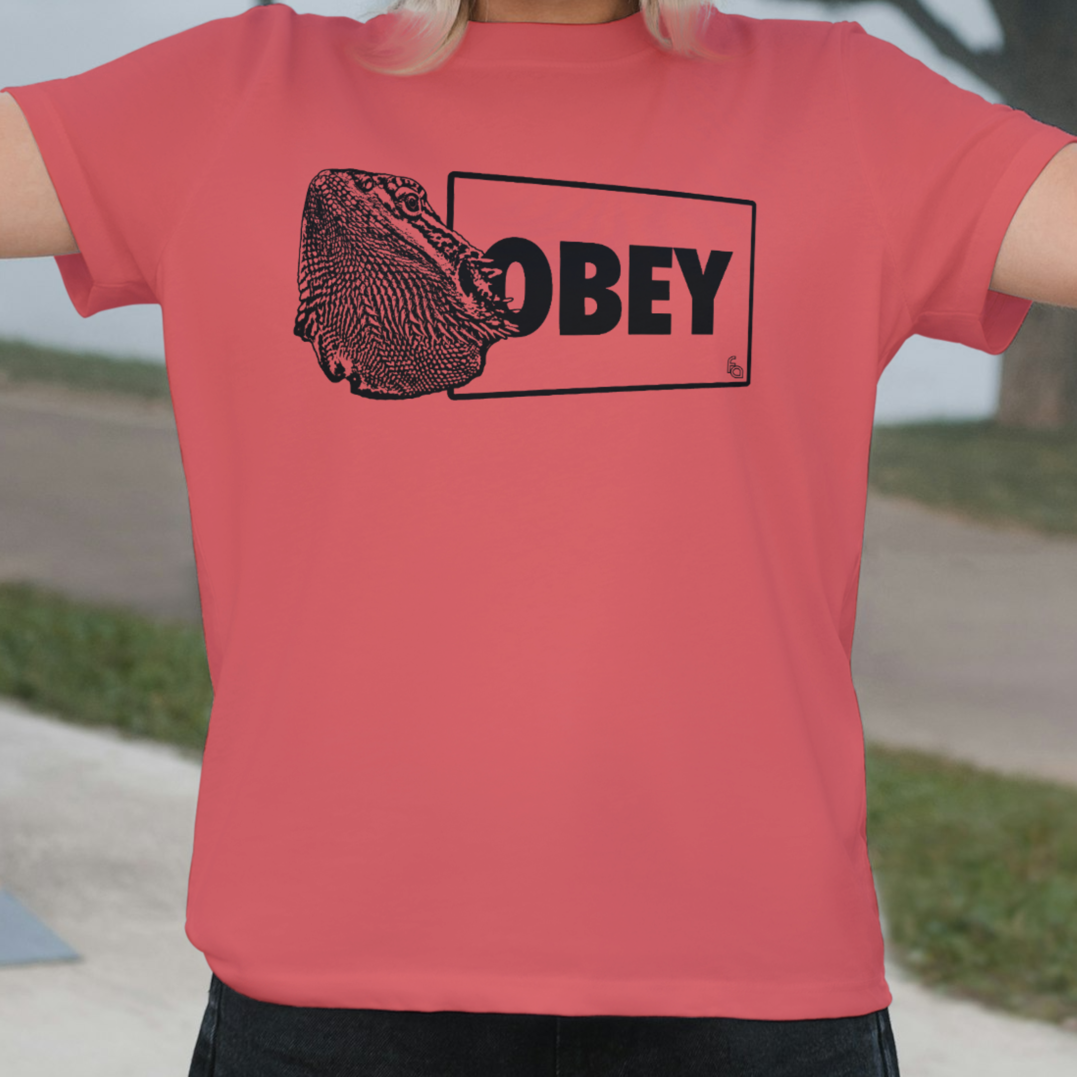 Obey Bearded Dragon Tee