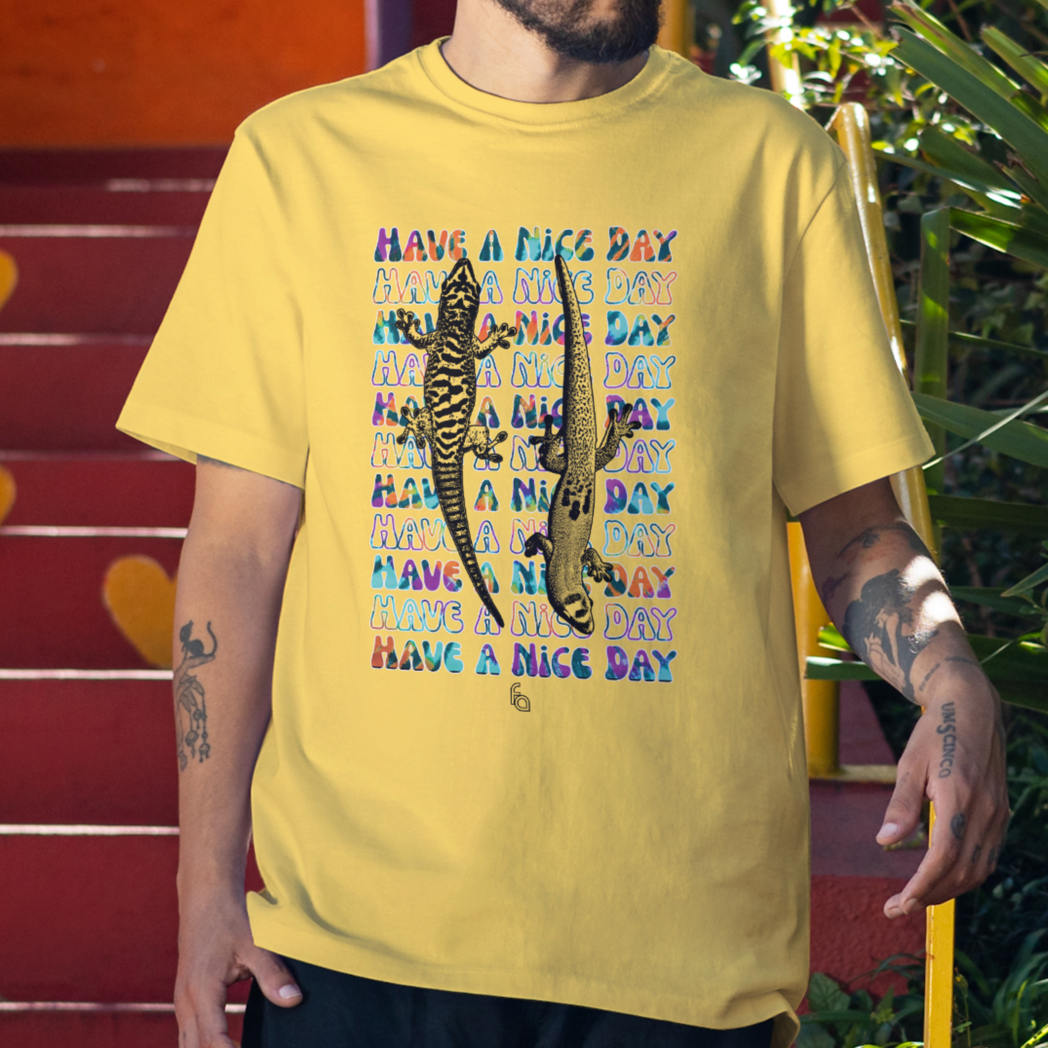 Have a Nice Day Phelsuma | Day Gecko Tee
