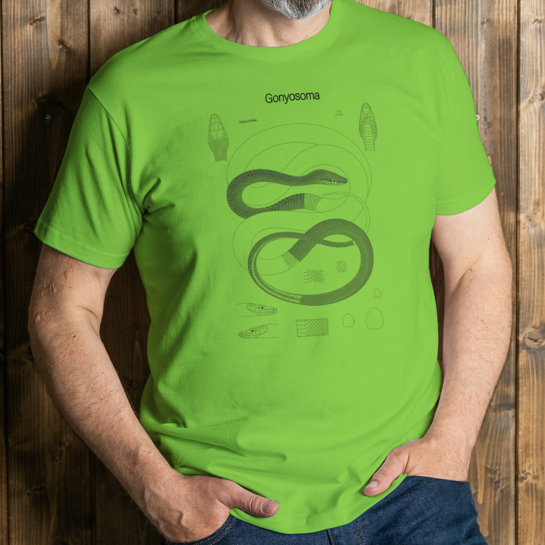 Vintage Gonyosoma Tee | Gonyosoma Oxycephalum