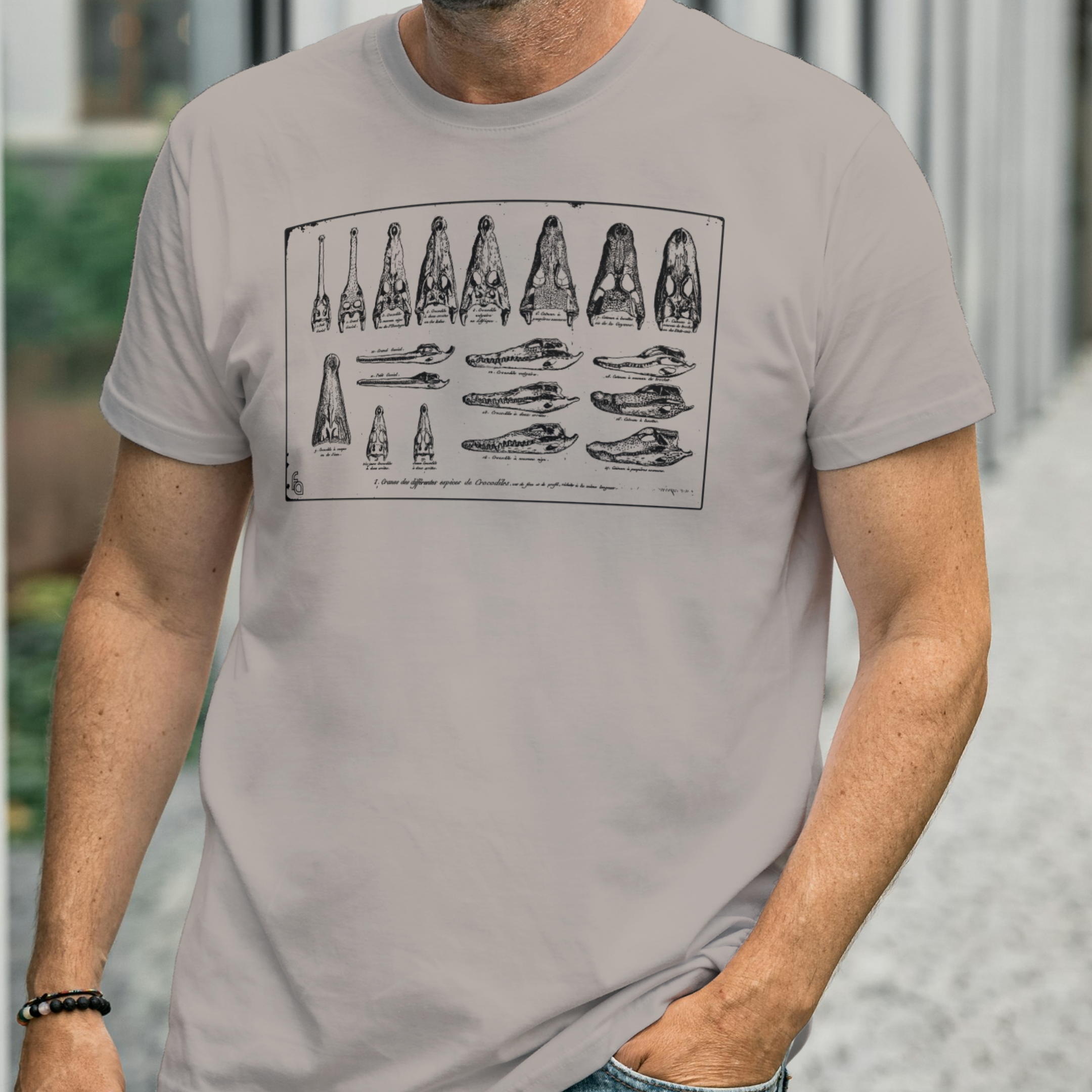 Croc Skulls Tee