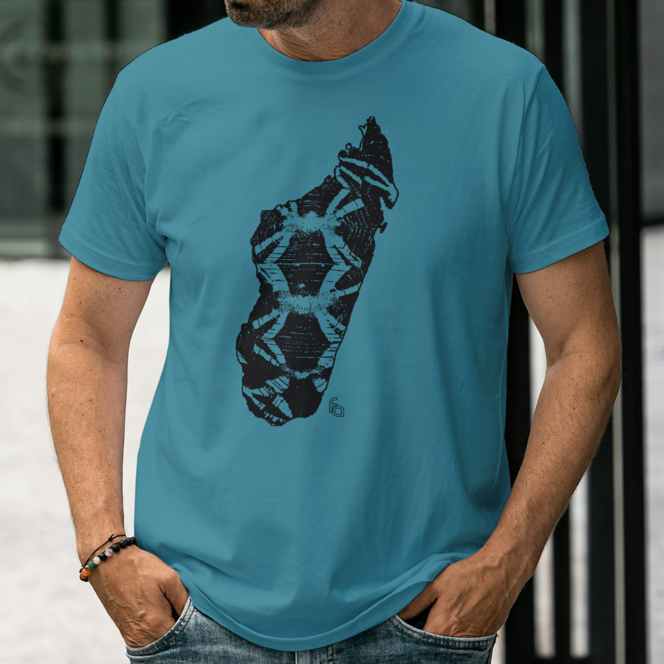 Radiated Tortoise Madagascar Tee