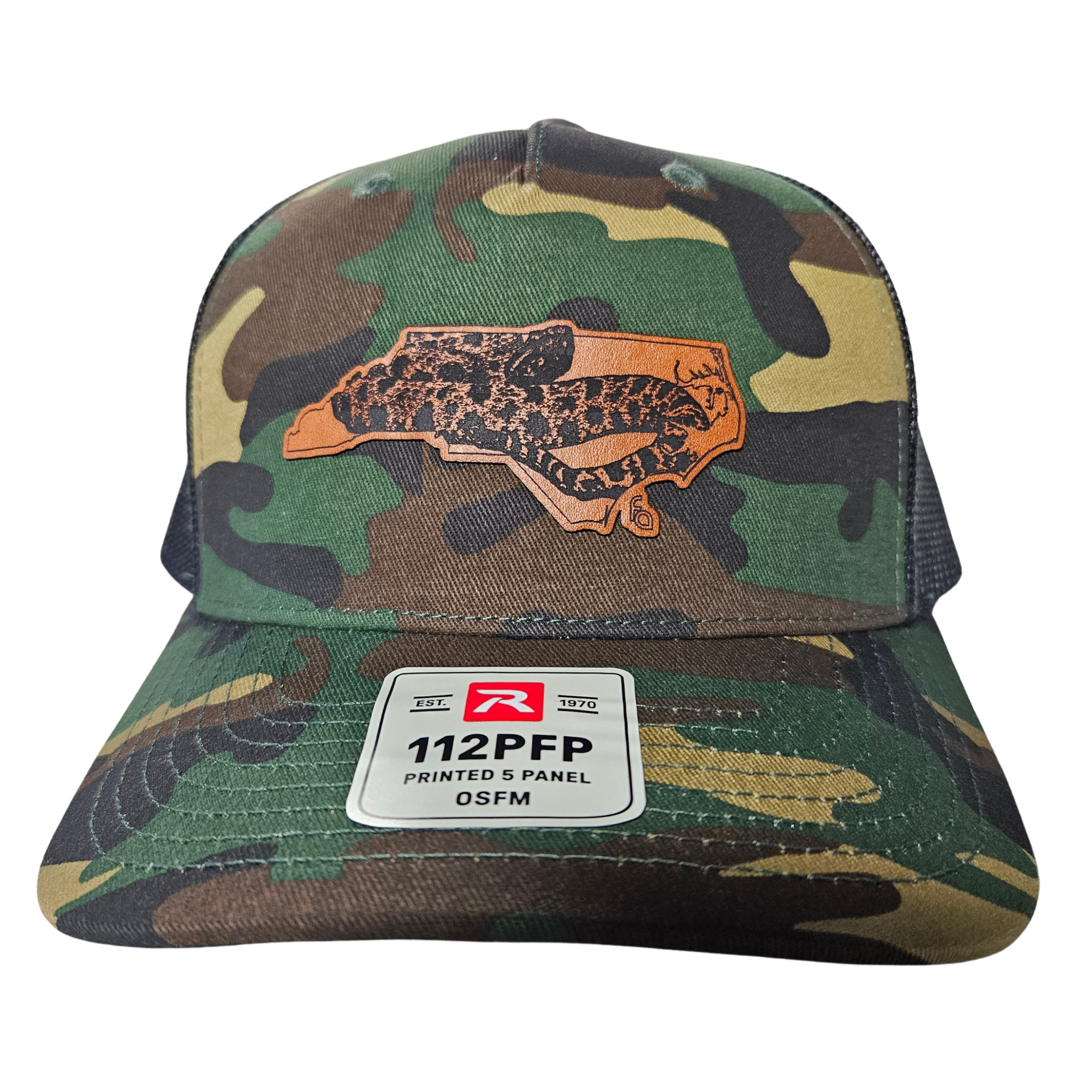 NC Pygmy Rattler Patch Hat