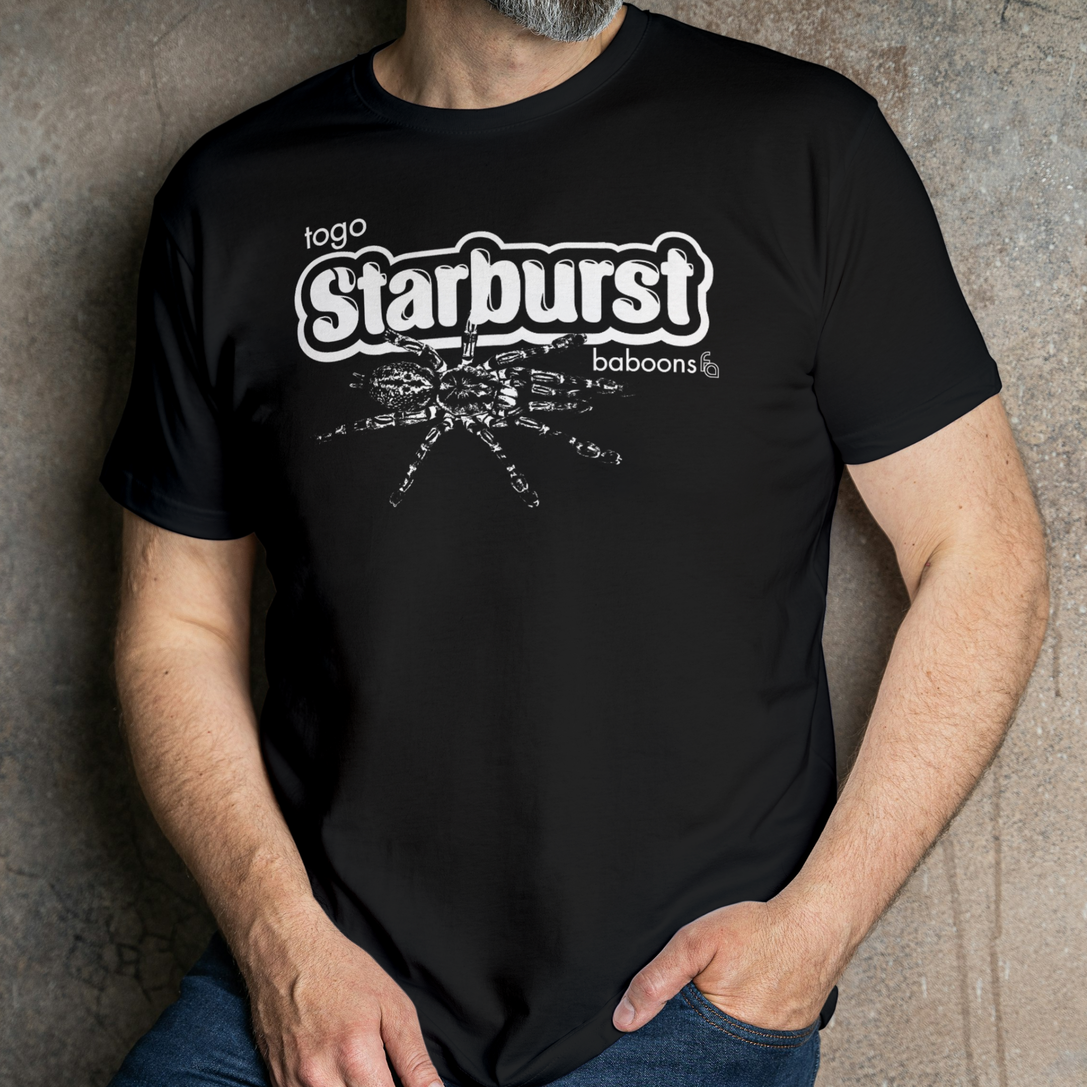 Togo Starburst Baboon Tarantula Tee