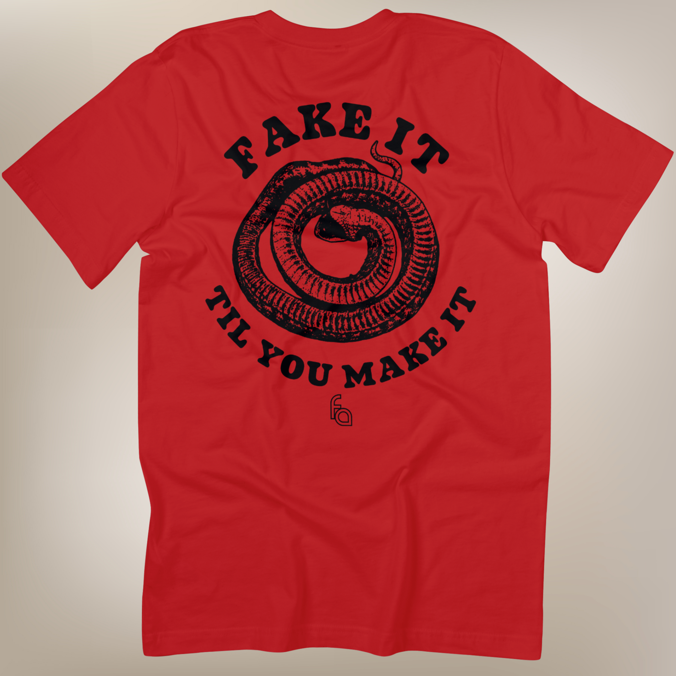 Fake It Til You Make It Hognose Snake Tee