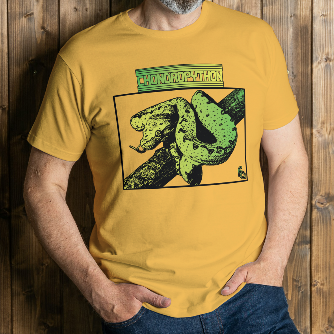 Chondropython | Green Tree Python Tee