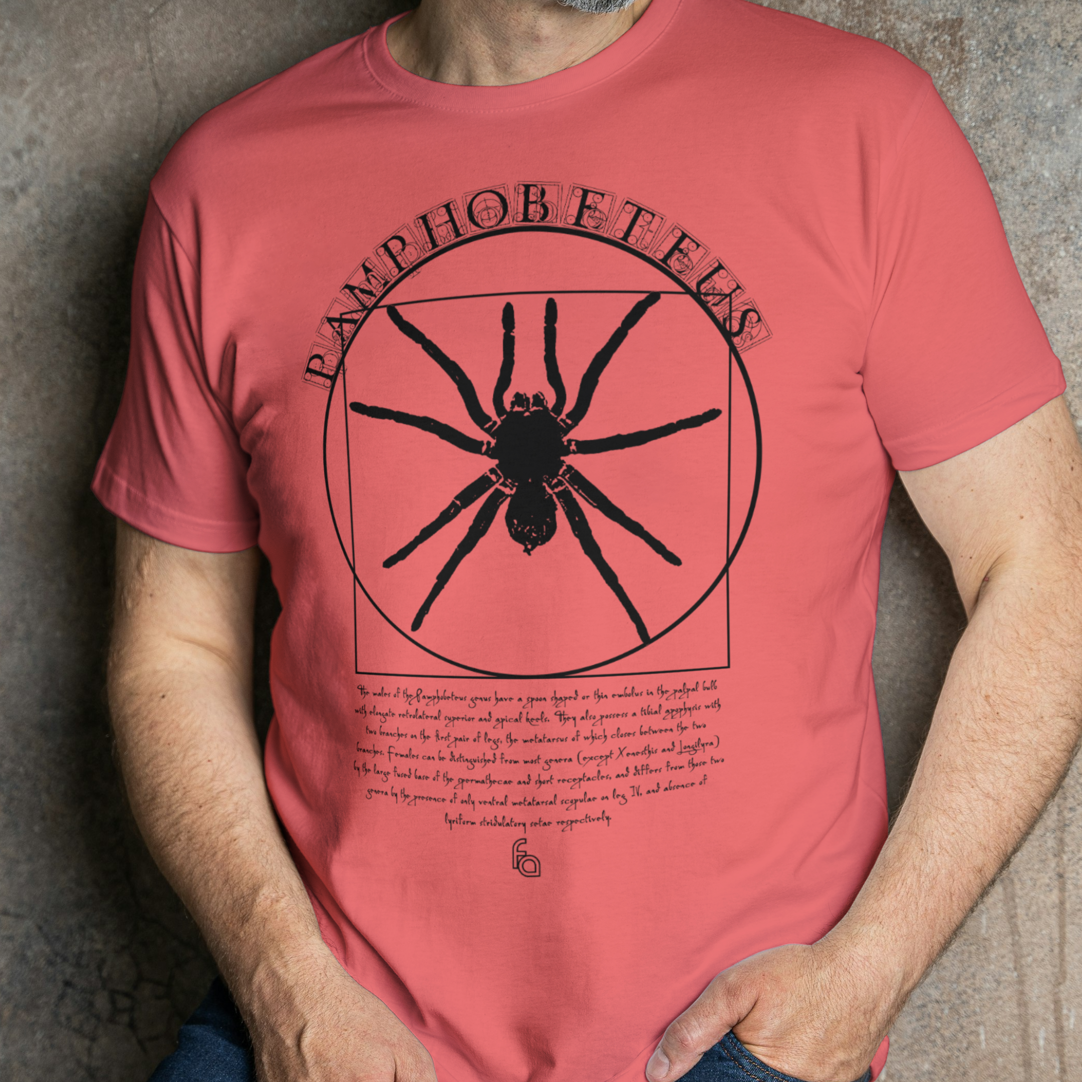 The Vitruvian Spider | Pamphobeteus Tee