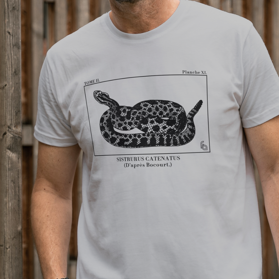 Sistrurus catenatus | Massasauga Rattlesnake Tee