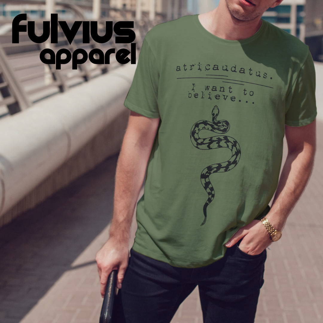 Atricaudatus: I Want to Believe | Canebrake Rattlesnake Tee