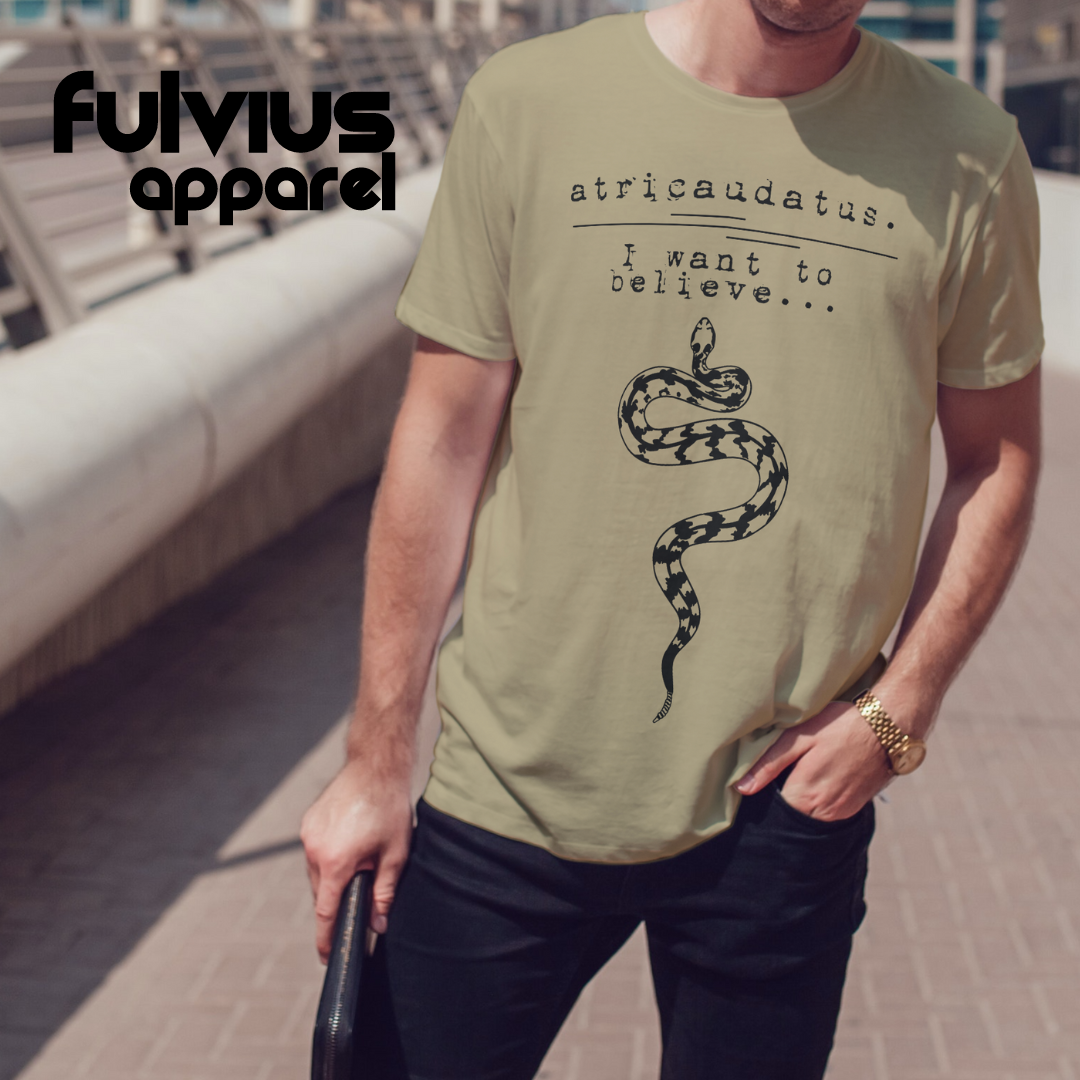 Atricaudatus: I Want to Believe | Canebrake Rattlesnake Tee