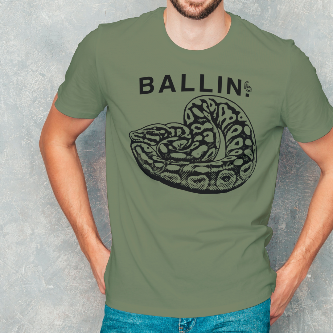 Ballin' Ball Python Tee