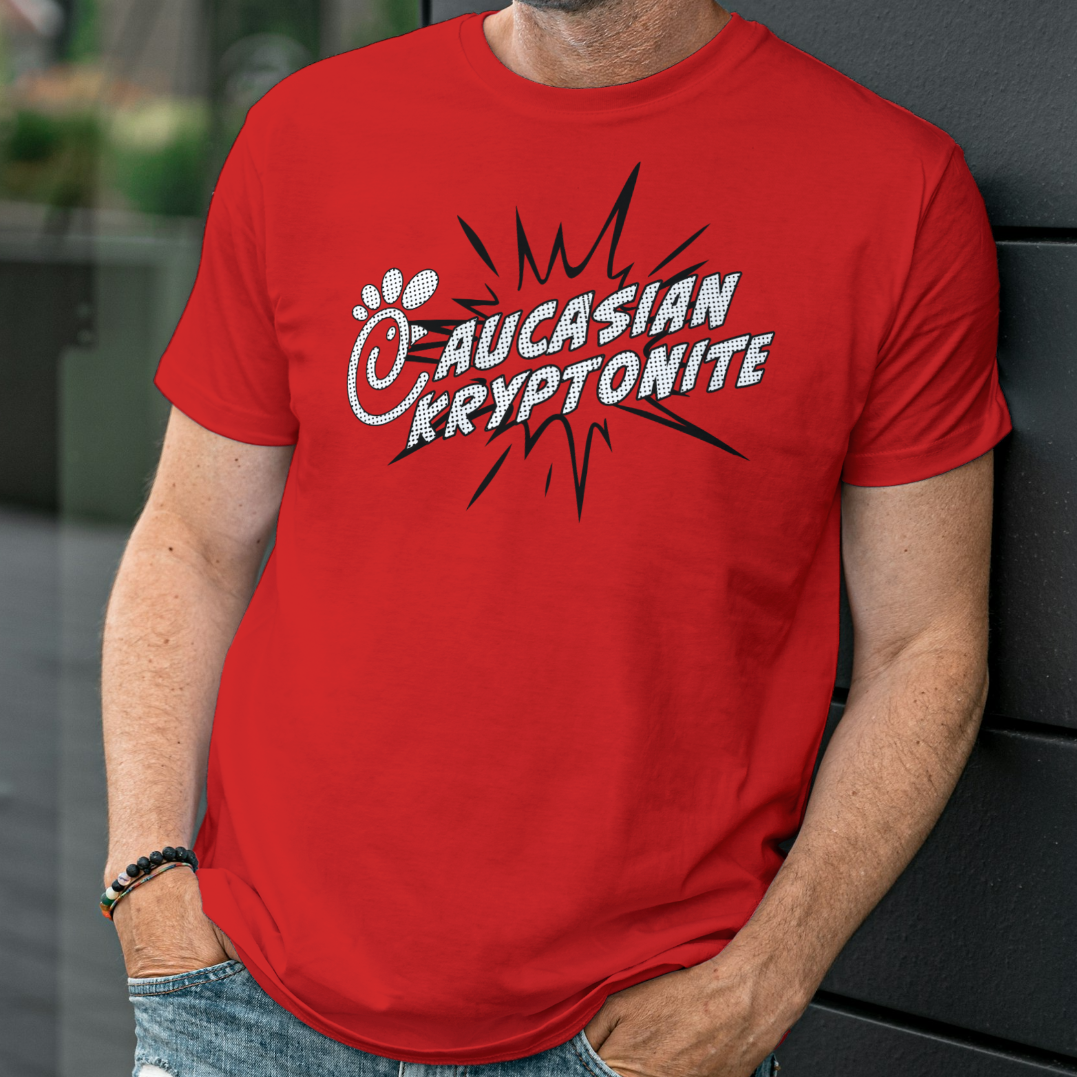 Caucasian Kryptonite Shirt